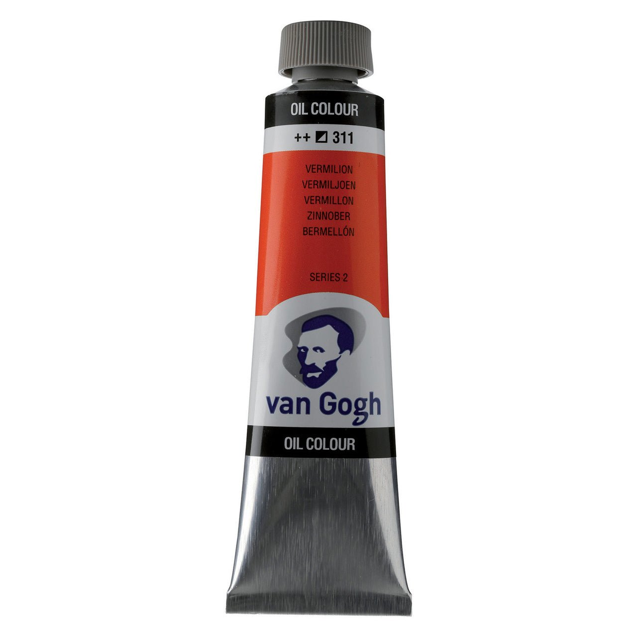 van Gogh Oil Paint 40 ml - Vermilion - merriartist.com