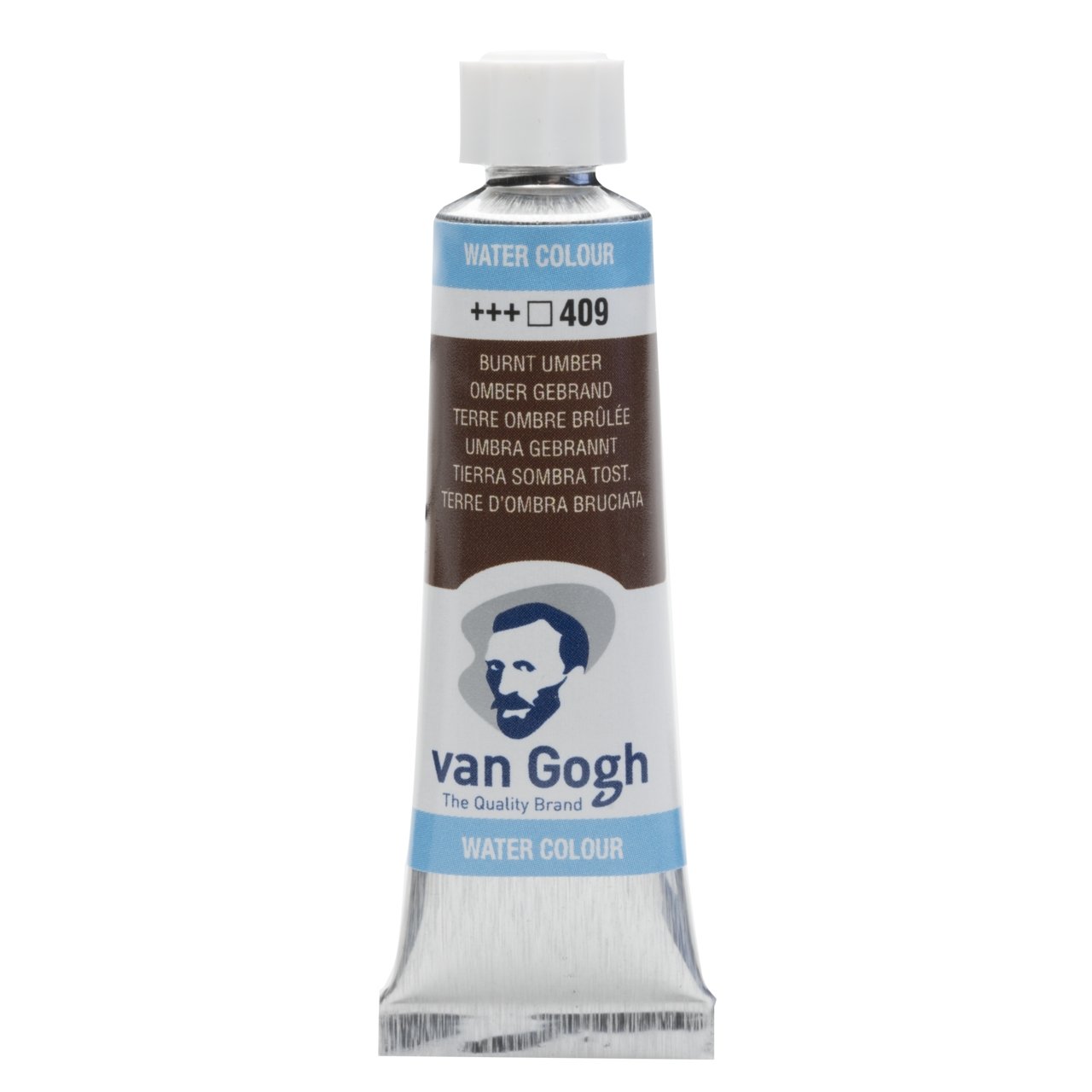 van Gogh Watercolor 10 ml Tube - Burnt Umber - merriartist.com