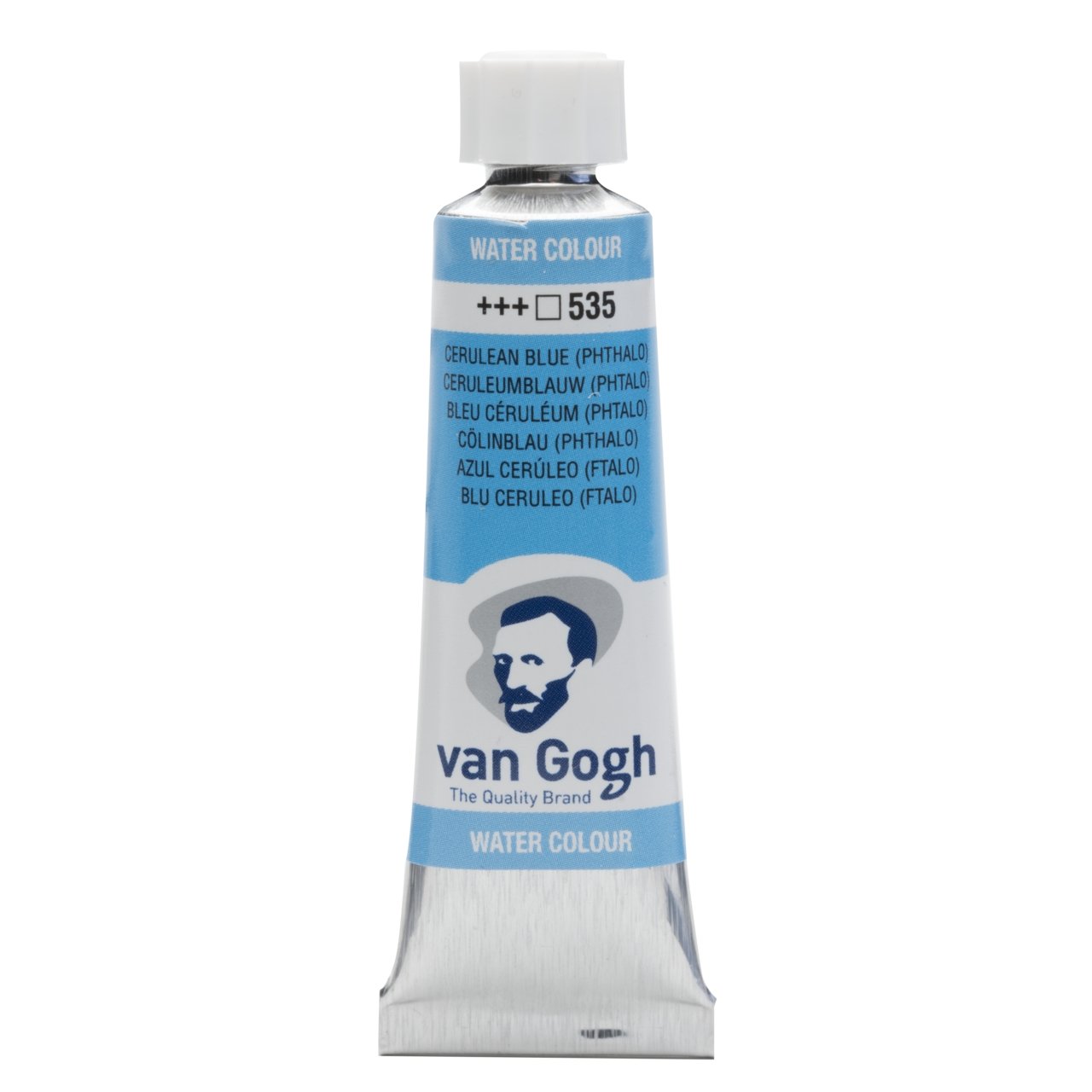 van Gogh Watercolor 10 ml Tube - Cerulean Blue Phthalo - merriartist.com