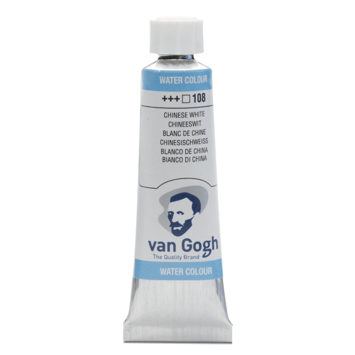 van Gogh Watercolor 10 ml Tube - Chinese White - merriartist.com