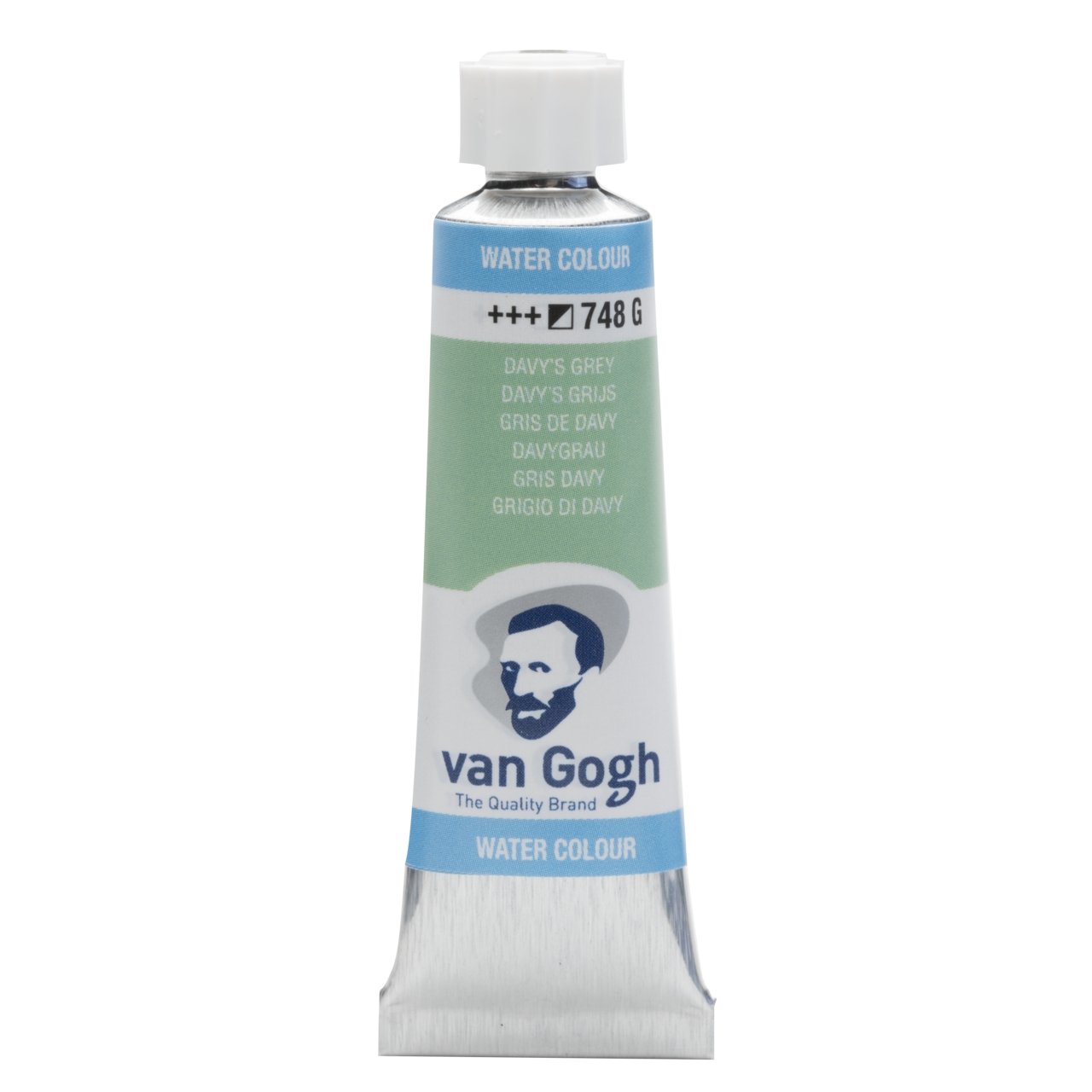 van Gogh Watercolor 10 ml Tube - Davys Grey - merriartist.com