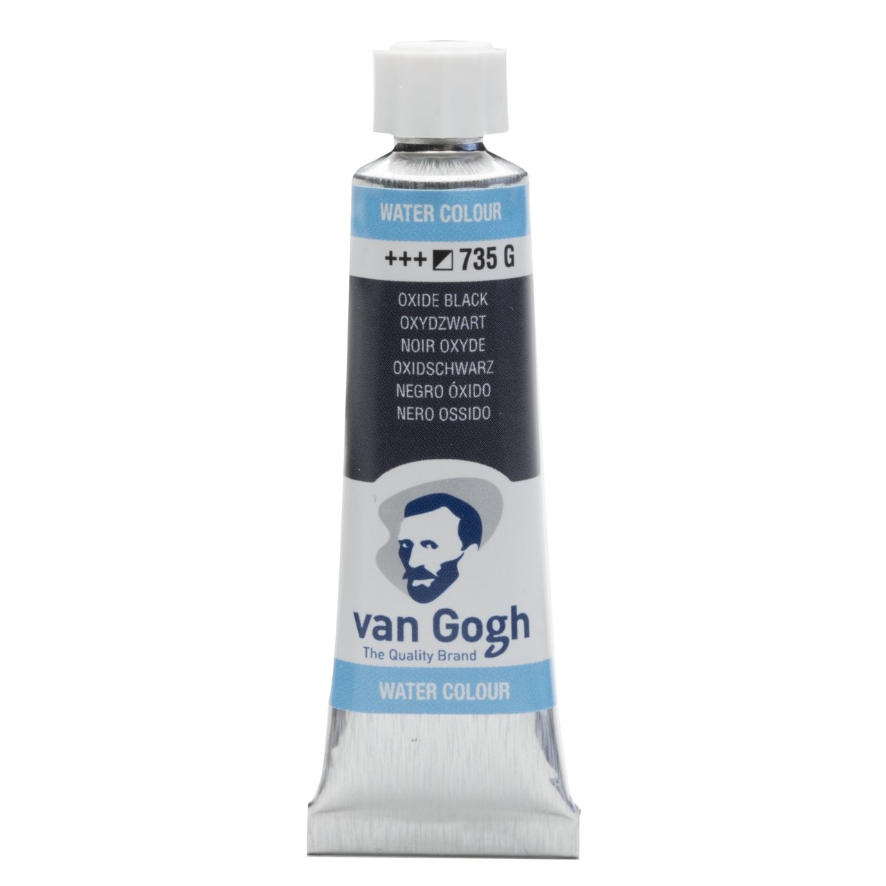 van Gogh Watercolor 10 ml Tube - Oxide Black - merriartist.com