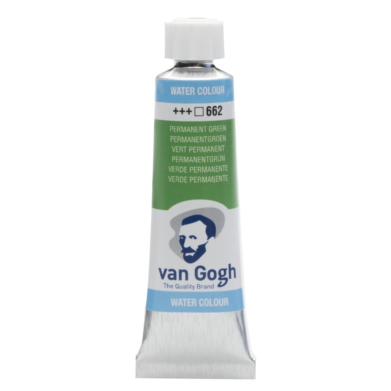 van Gogh Watercolor 10 ml Tube - Permanent Green - merriartist.com