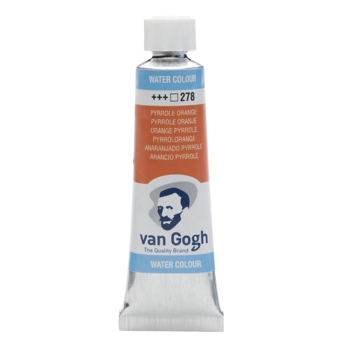 van Gogh Watercolor 10 ml Tube - Pyrrole Orange - merriartist.com