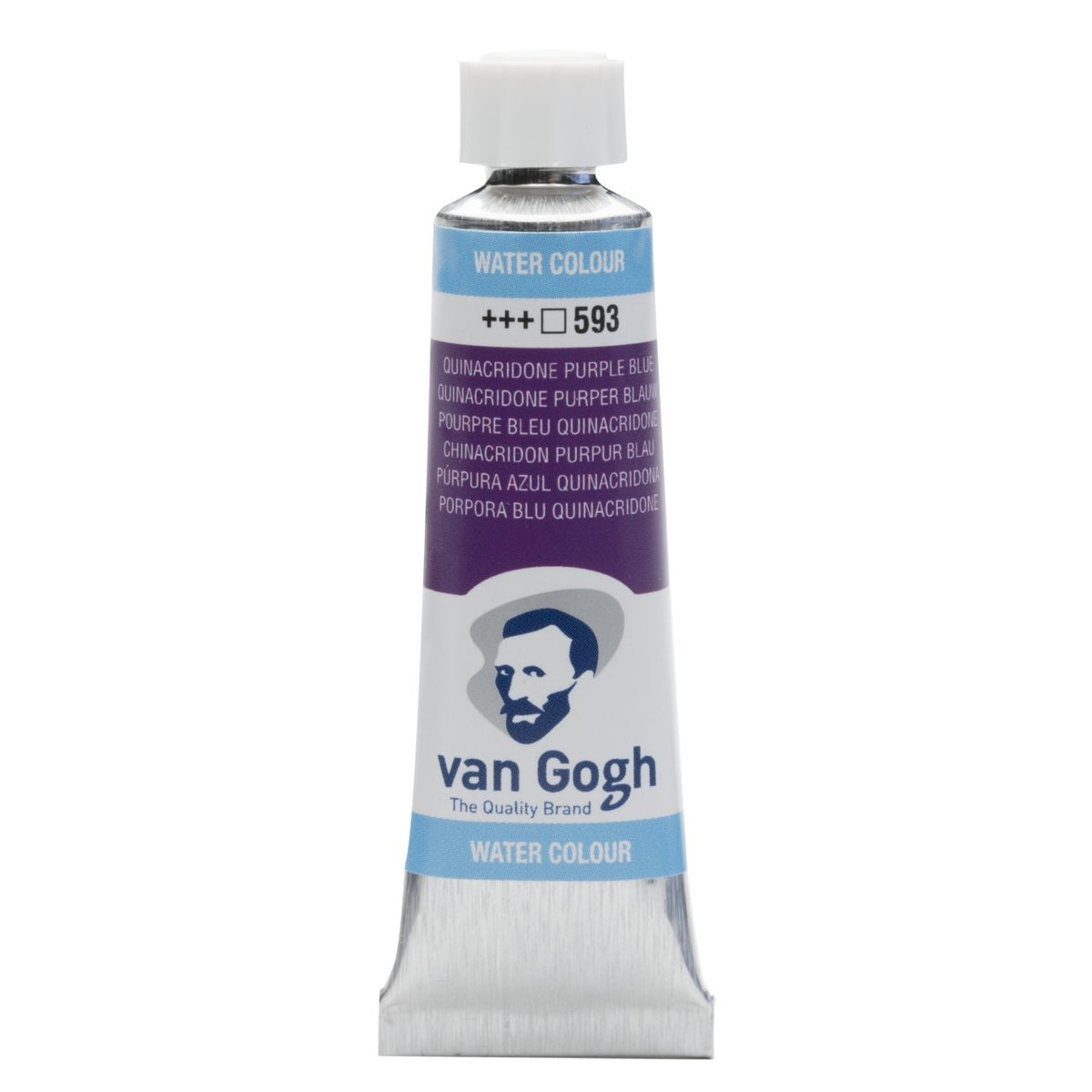 van Gogh Watercolor 10 ml Tube - Quinacridone Purple Blue - merriartist.com