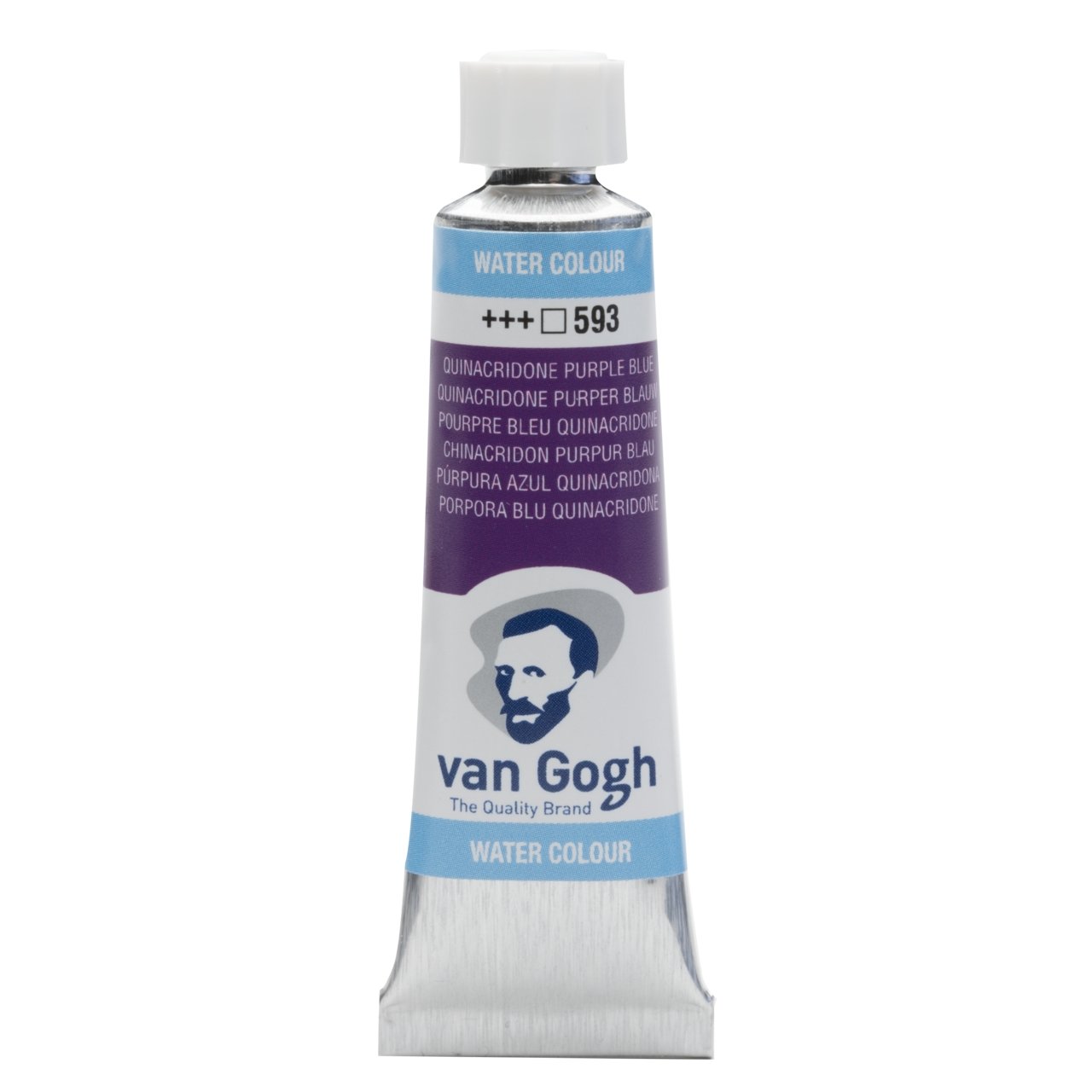 van Gogh Watercolor 10 ml Tube - Quinacridone Purple Blue - merriartist.com