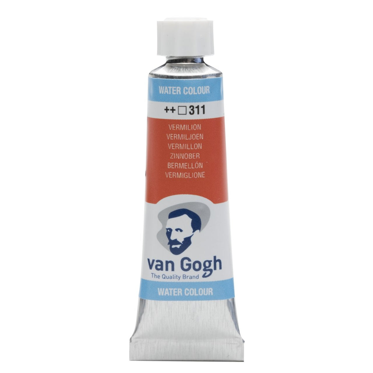 van Gogh Watercolor 10 ml Tube - Vermilion - merriartist.com