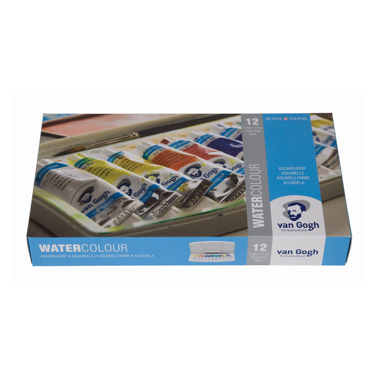 van Gogh Watercolor Palette box set of 12 tubes - merriartist.com