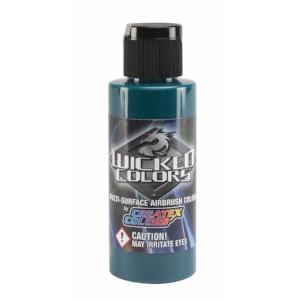 Wicked Multi-Surface Airbrush Colors - W009 Phthalo Green 2 oz - merriartist.com