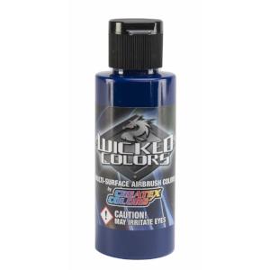 Wicked Multi-Surface Airbrush Colors - W061 Detail Cobalt Blue 2 oz - merriartist.com