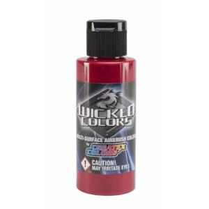 Wicked Multi-Surface Airbrush Colors - W063 Detail Carmine 2 oz - merriartist.com