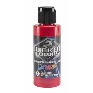 Wicked Multi-Surface Airbrush Colors - W303 Pearl Red 2 oz - merriartist.com