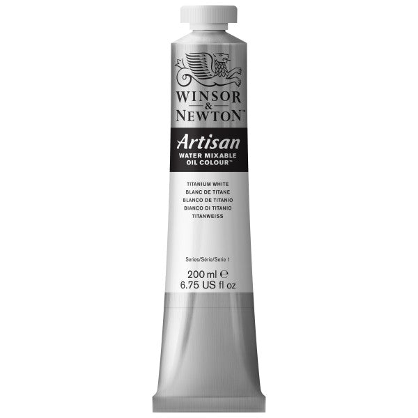 Winsor & Newton Artisan Water Mixable Oil 200 ml - Titanium White - merriartist.com