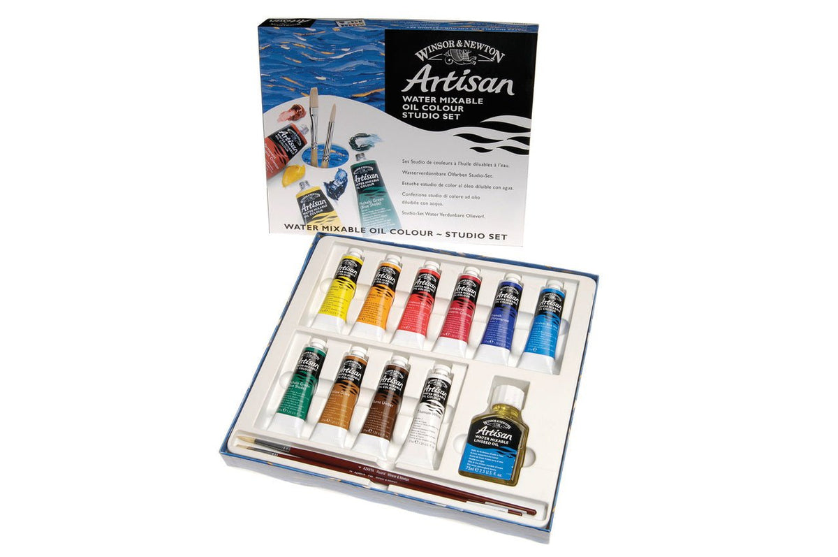 Winsor & Newton Artisan water-mixable oil studio set - merriartist.com
