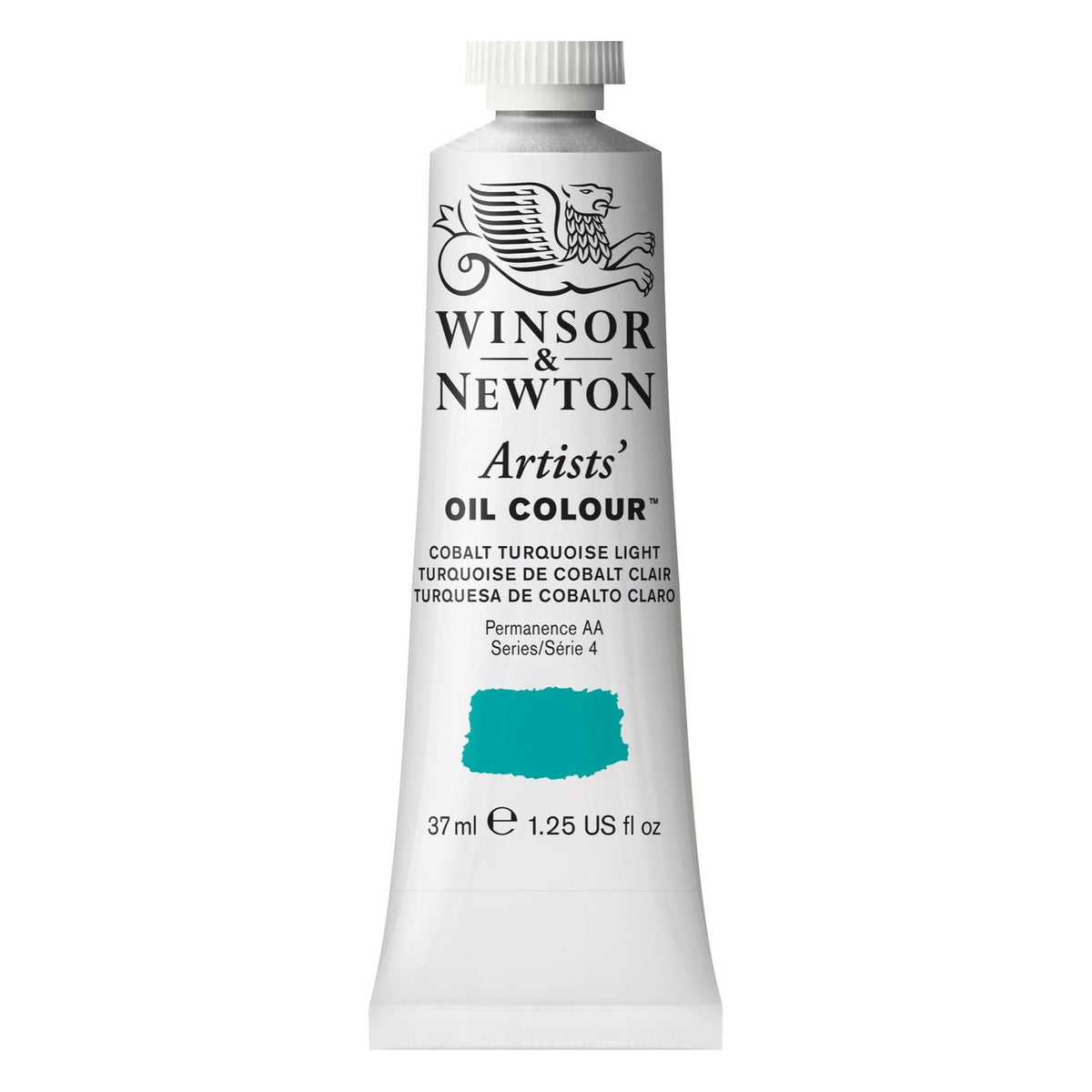Winsor & Newton Artist Oil Cobalt Turquoise Light 37ml - merriartist.com