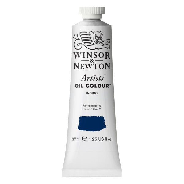 Winsor & Newton Artist Oil Indigo 37ml - merriartist.com