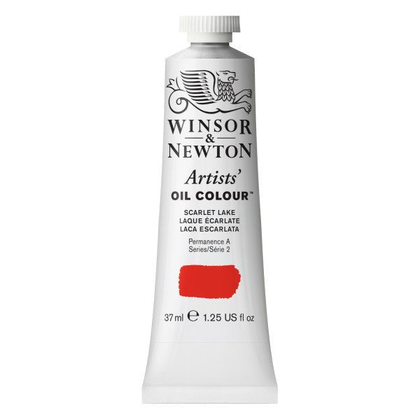 Winsor & Newton Artist Oil Scarlet Lake 37ml - merriartist.com