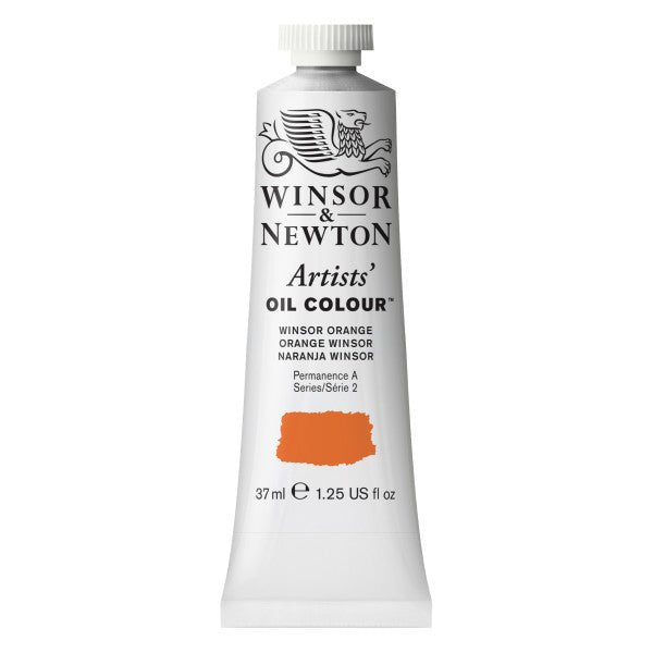 Winsor & Newton Artist Oil Winsor Orange 37ml - merriartist.com