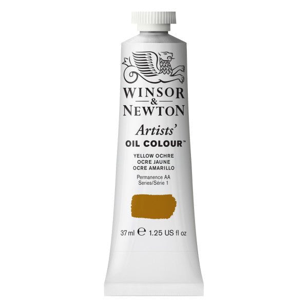 Winsor & Newton Artist Oil Yellow Ochre 37ml - merriartist.com