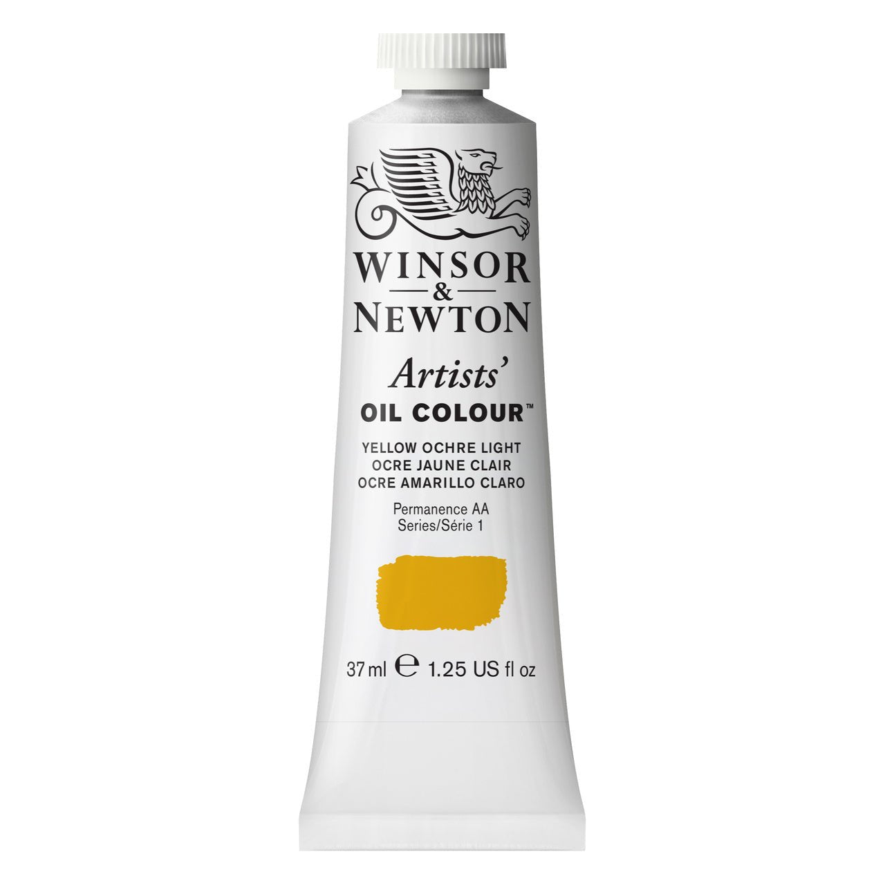 Winsor & Newton Artist Oil Yellow Ochre Light 37ml - merriartist.com