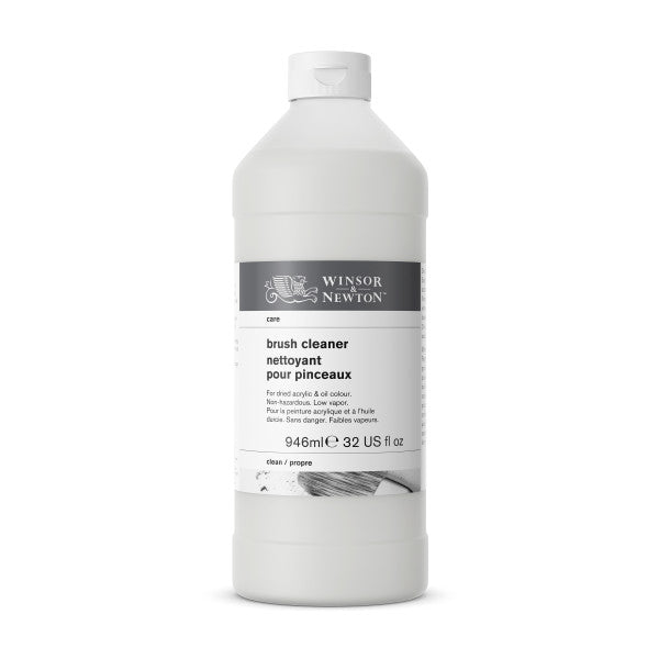 Winsor & Newton Brush Cleaner 32 fl. oz. - The Merri Artist - merriartist.com