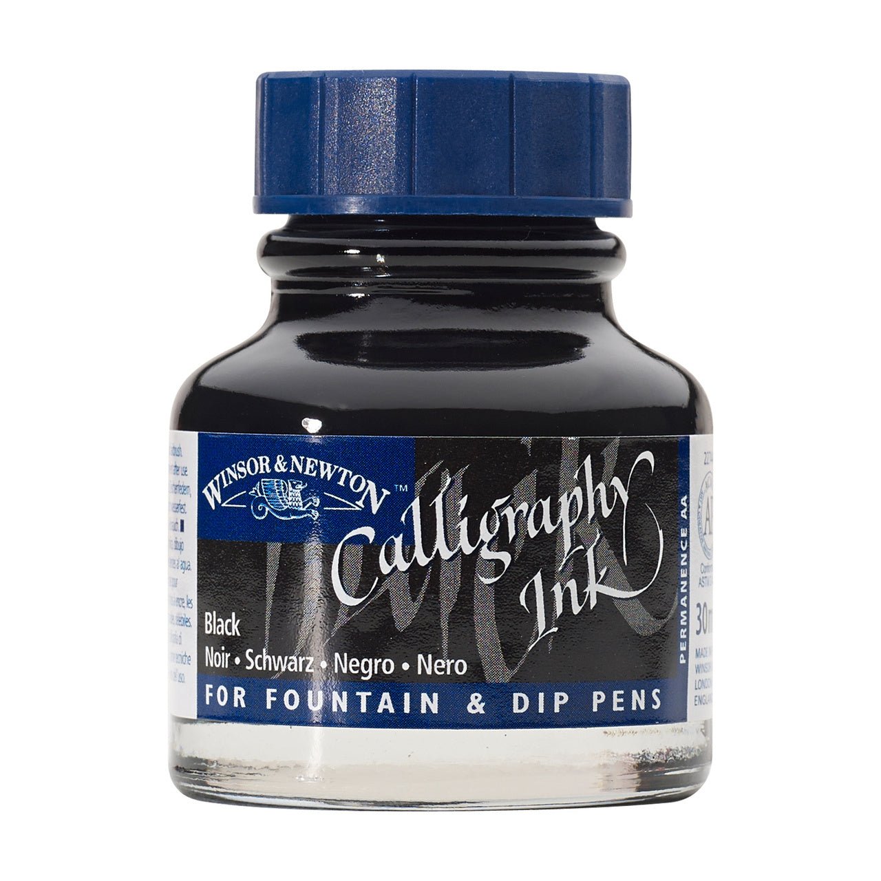 Winsor & Newton Calligraphy Ink 30ml Black - merriartist.com