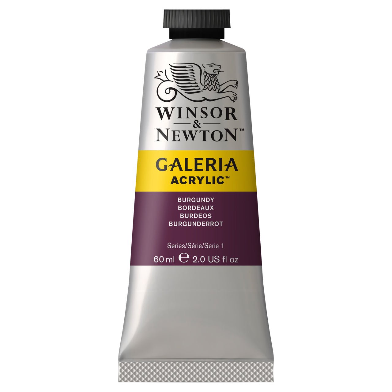 Winsor & Newton Galeria Acrylic Burgundy 60 ml - merriartist.com