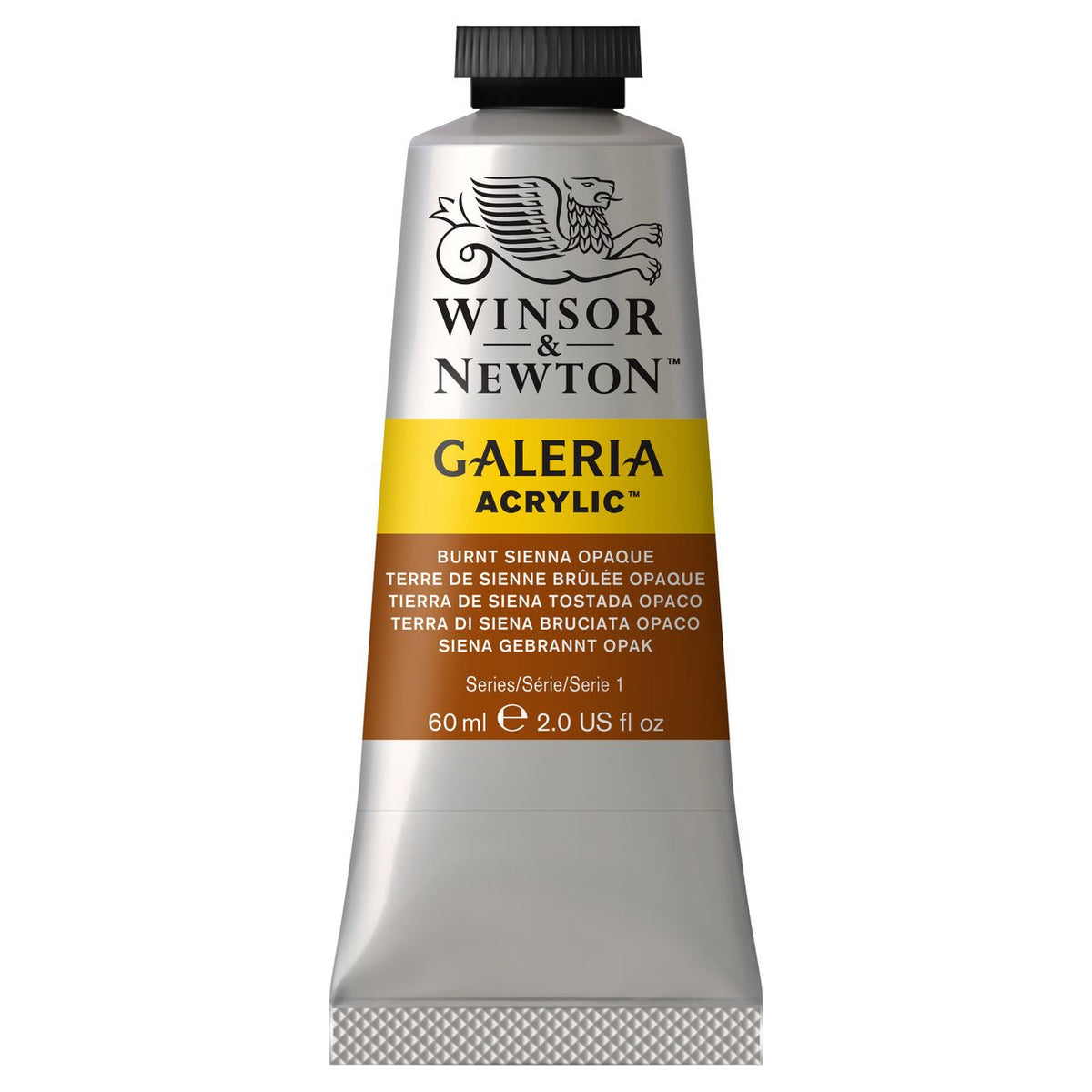 Winsor & Newton Galeria Acrylic Burnt Sienna Opaque 60 ml - merriartist.com