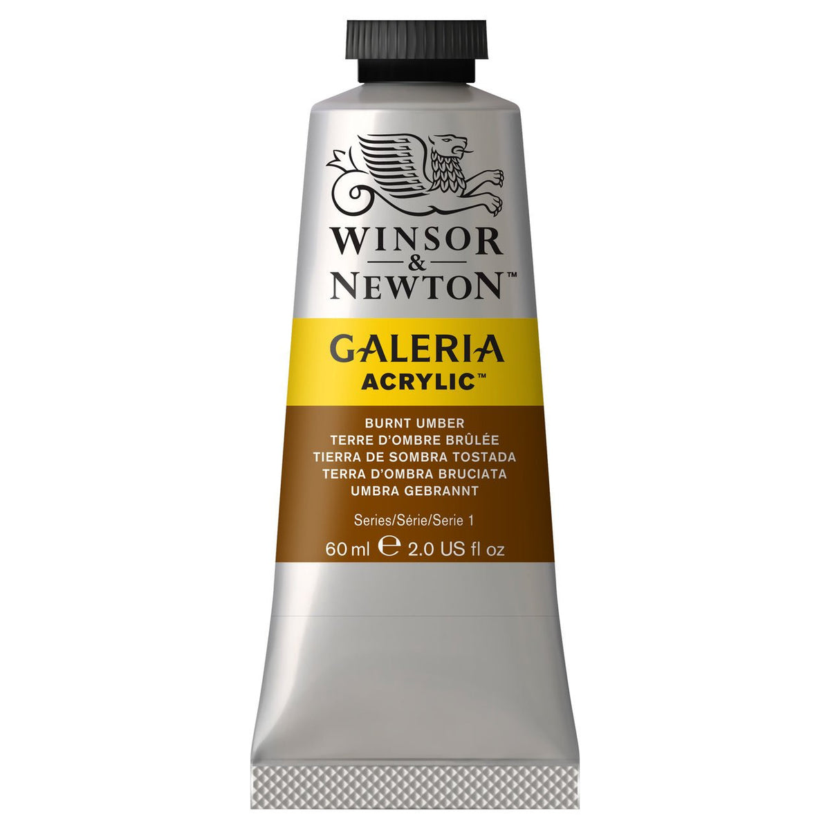 Winsor & Newton Galeria Acrylic Burnt Umber 60 ml - merriartist.com