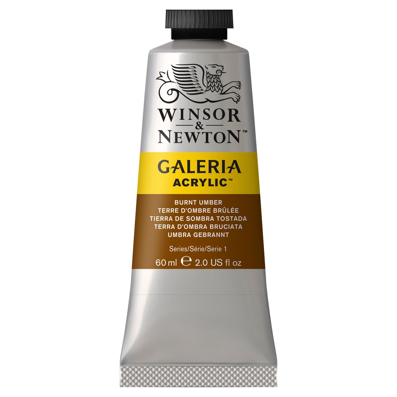 Winsor & Newton Galeria Acrylic Burnt Umber 60 ml - merriartist.com