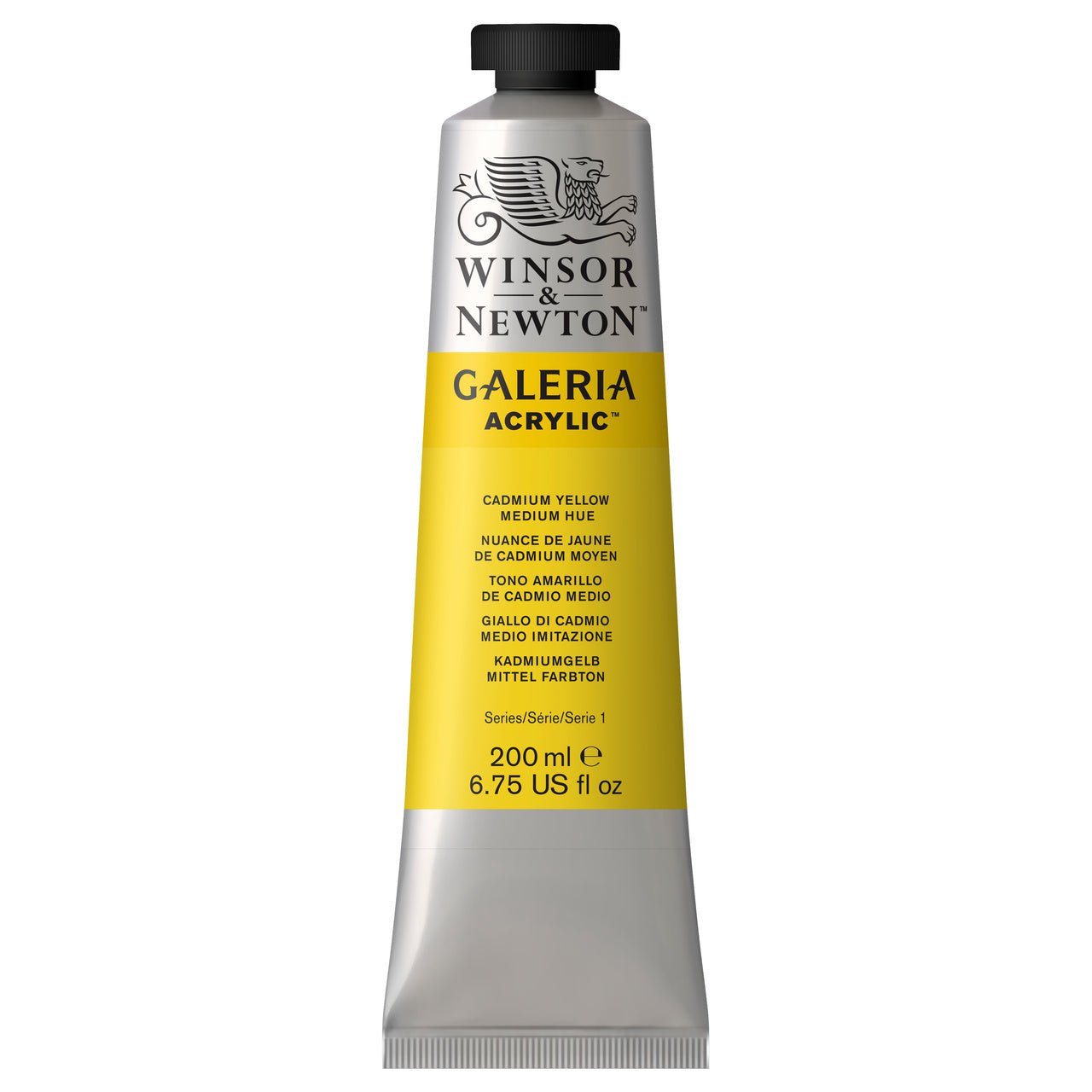 Winsor & Newton Galeria Acrylic Cadmium Yellow Medium Hue 200 ml - merriartist.com