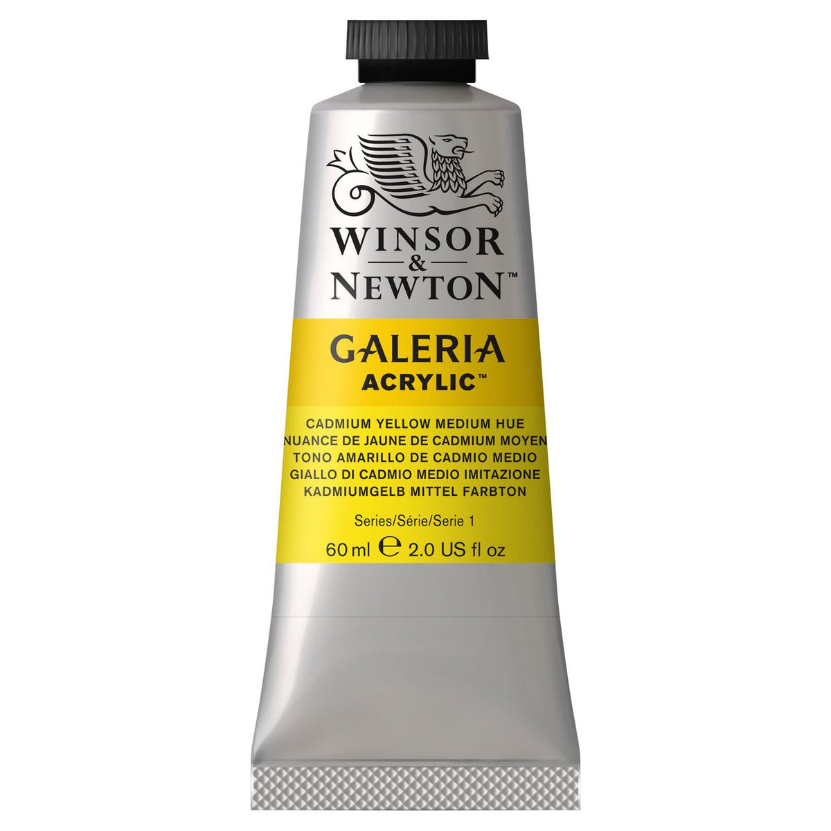 Winsor & Newton Galeria Acrylic Cadmium Yellow Medium Hue 60 ml - merriartist.com
