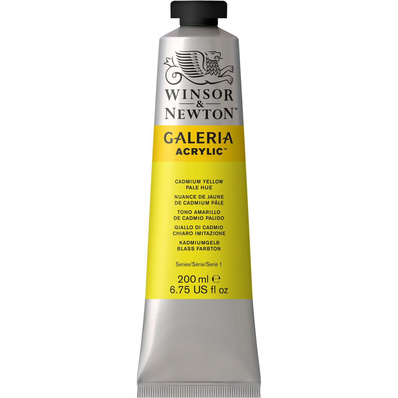 Winsor & Newton Galeria Acrylic Cadmium Yellow Pale Hue 200 ml - merriartist.com
