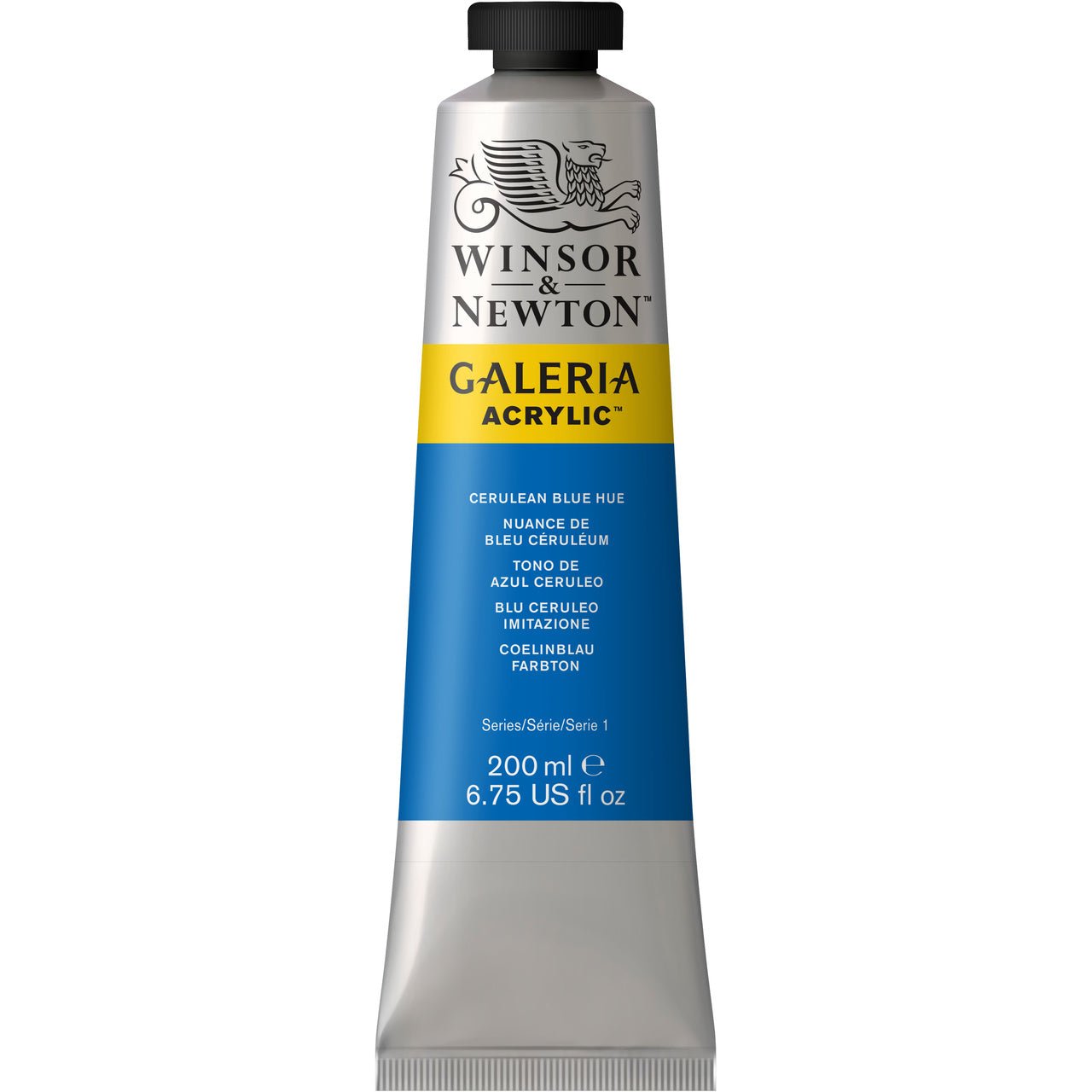 Winsor & Newton Galeria Acrylic Cerulean Blue Hue 200 ml - merriartist.com