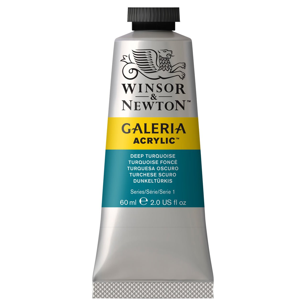 Winsor & Newton Galeria Acrylic Deep Turquoise 60 ml - merriartist.com