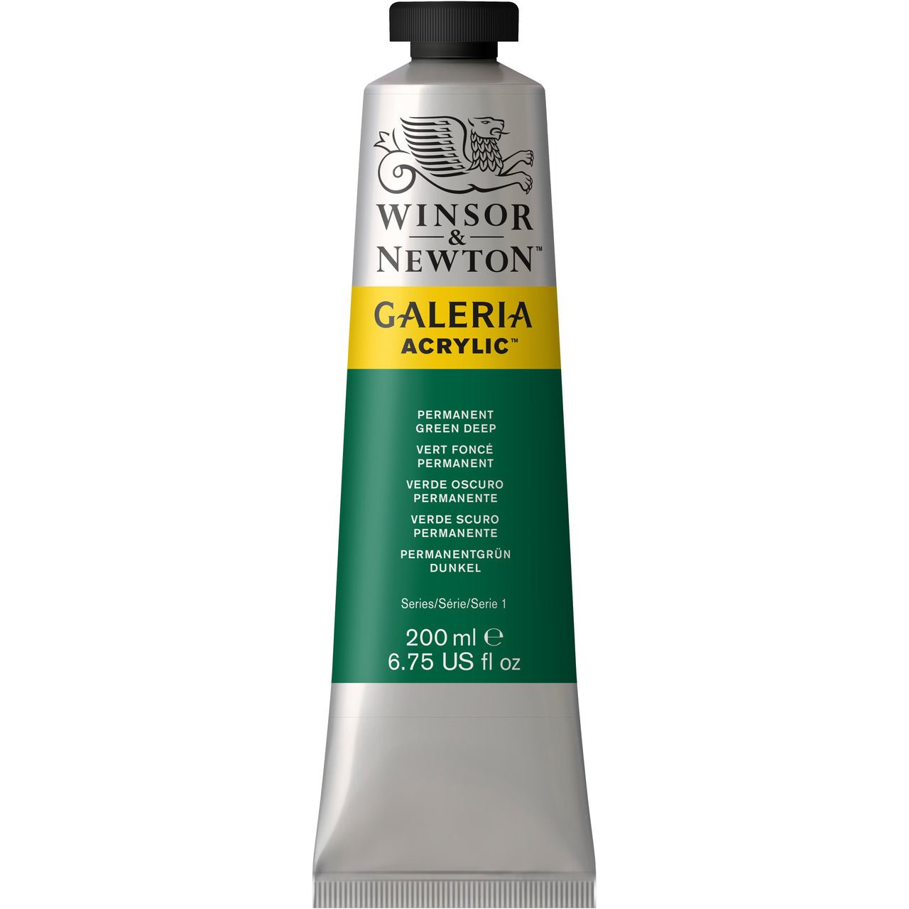 Winsor & Newton Galeria Acrylic Permanent Green Deep 200 ml - merriartist.com