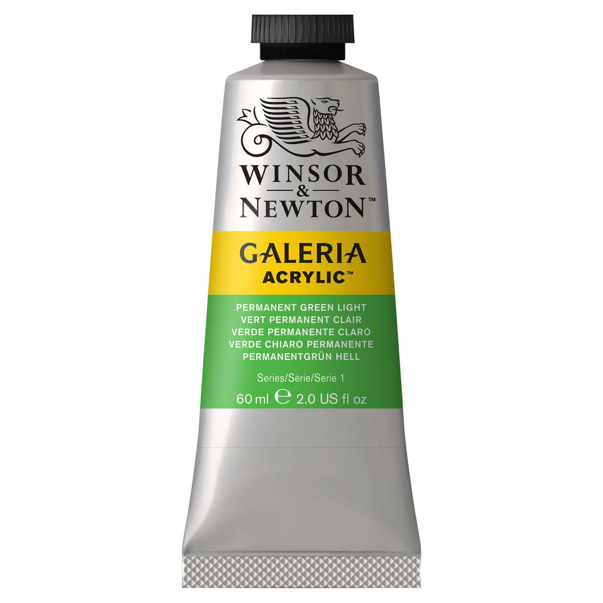Winsor & Newton Galeria Acrylic Permanent Green Light 60 ml - merriartist.com