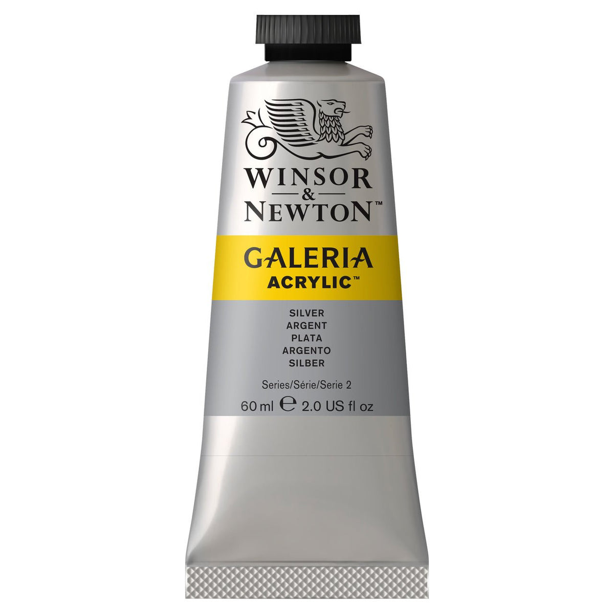 Winsor & Newton Galeria Acrylic Silver 60 ml - merriartist.com