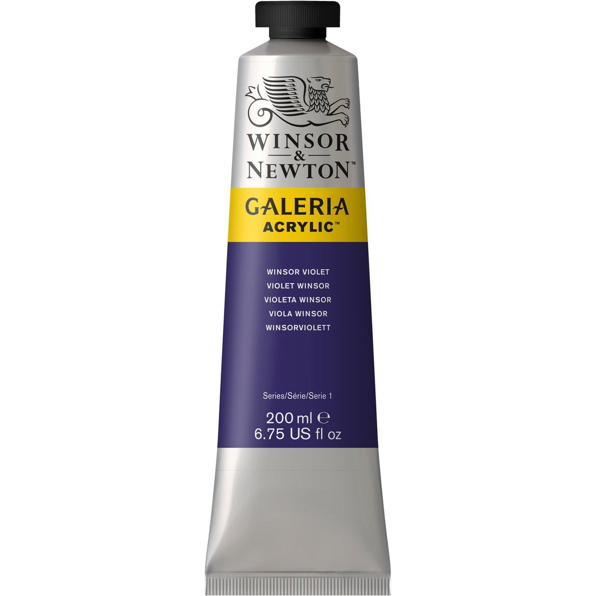 Winsor & Newton Galeria Acrylic Winsor Violet 200 ml - merriartist.com