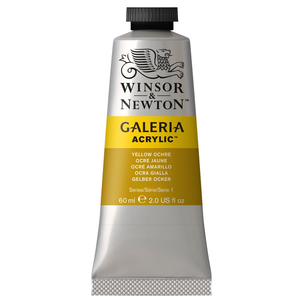 Winsor & Newton Galeria Acrylic Yellow Ochre 60 ml - merriartist.com