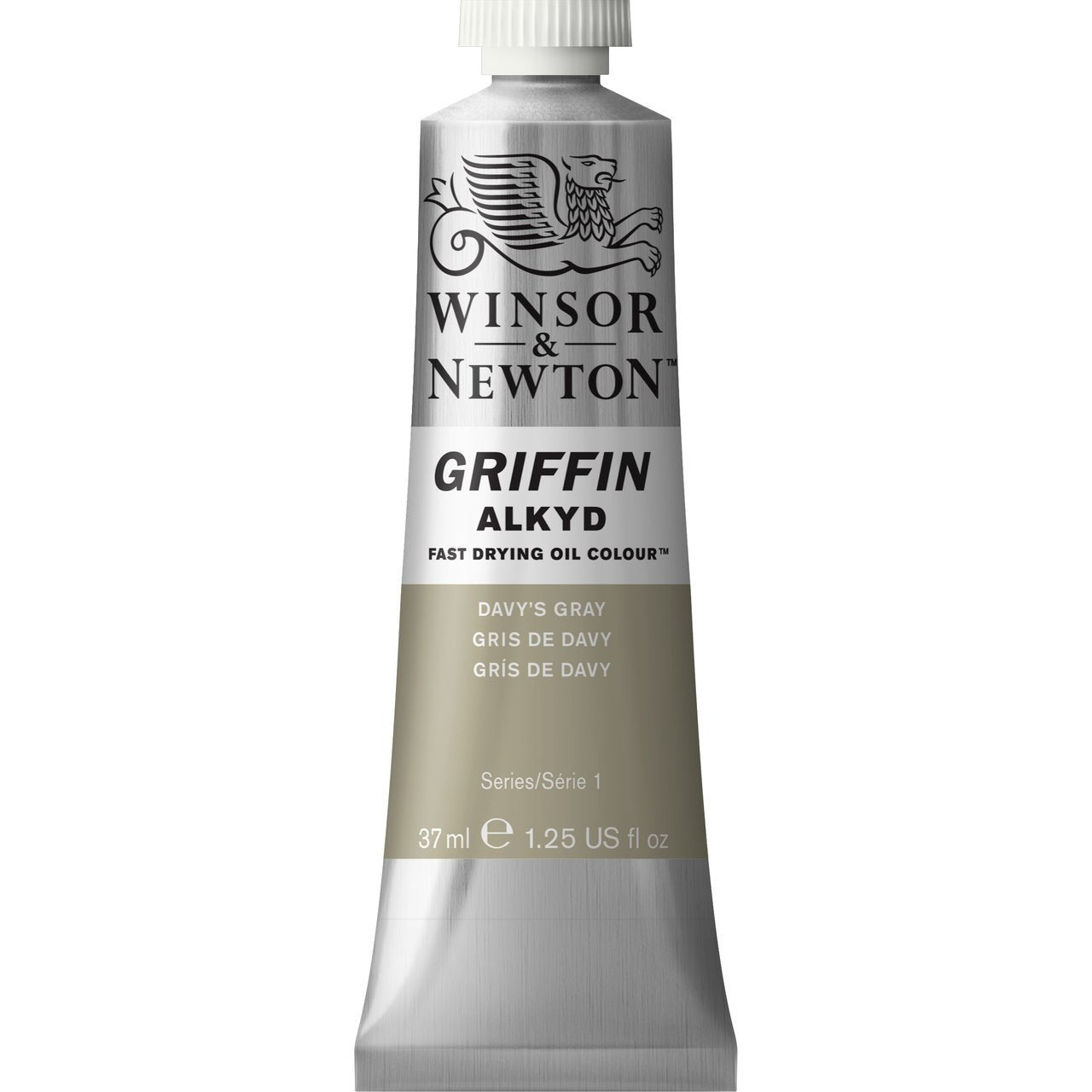 Winsor & Newton Griffin Alkyd 37ml Davys Gray - merriartist.com