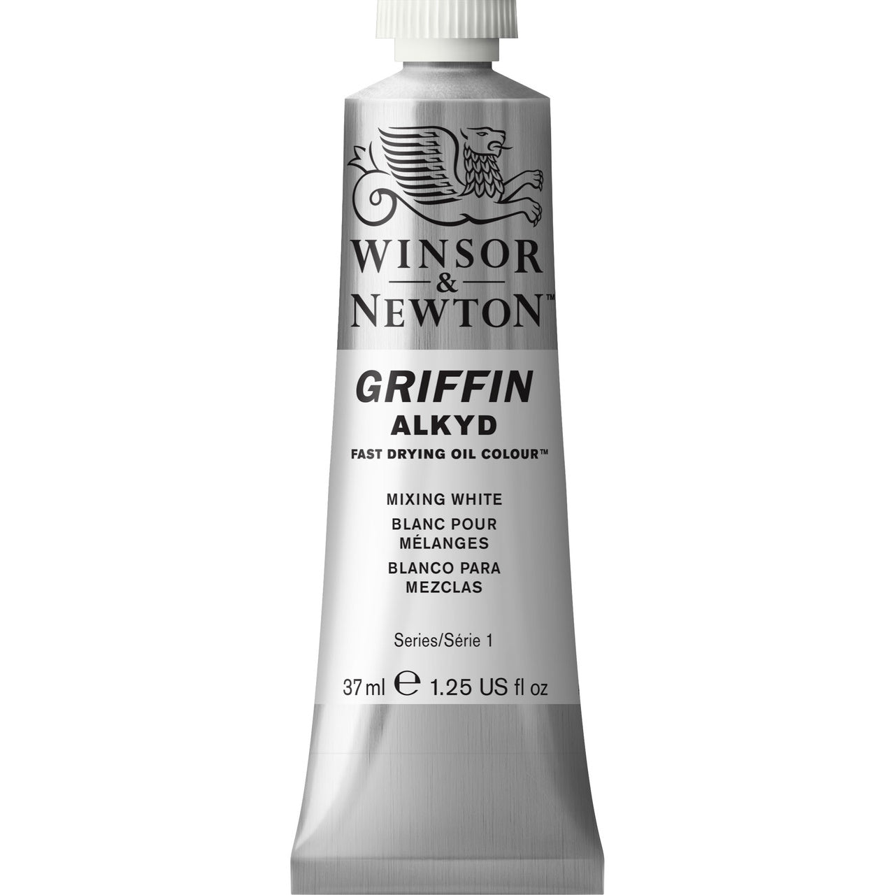 Winsor & Newton Griffin Alkyd 37ml Mixing White - merriartist.com