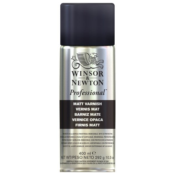 Winsor & Newton Picture Varnish - matte aerosol 9.9 oz (400 ml) - merriartist.com