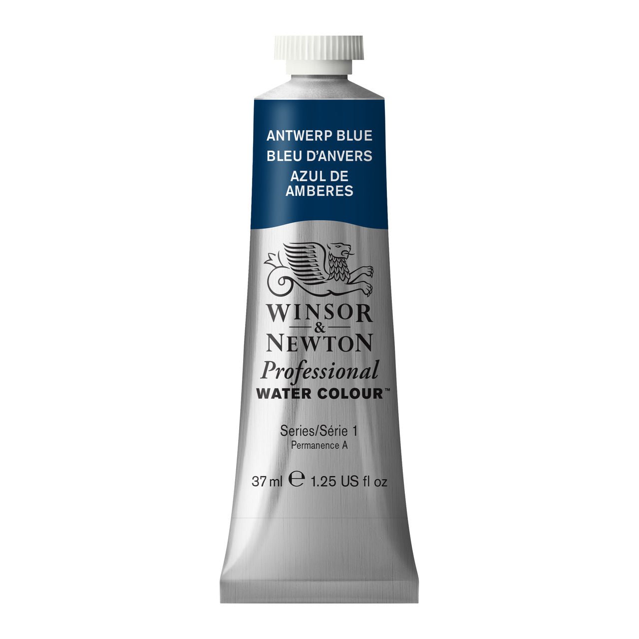 Winsor & Newton Professional Watercolor Antwerp Blue 37ml - merriartist.com