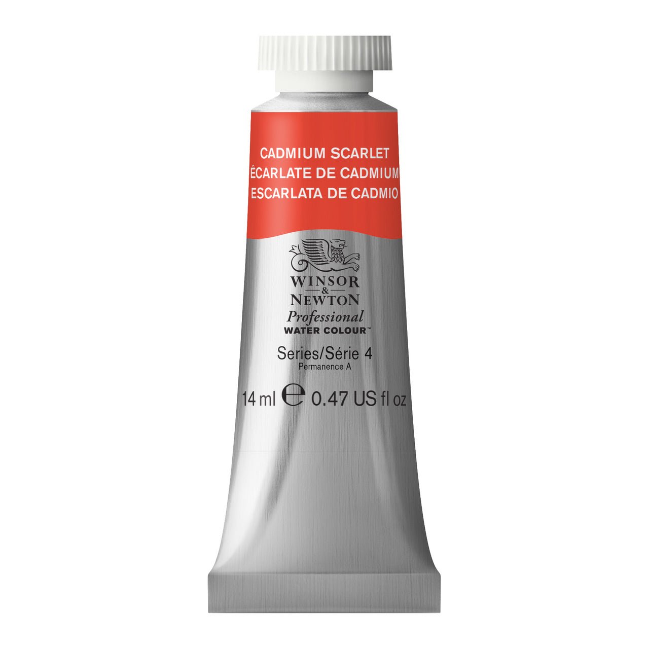 Winsor & Newton Professional Watercolor Cadmium Scarlet 14ml - merriartist.com