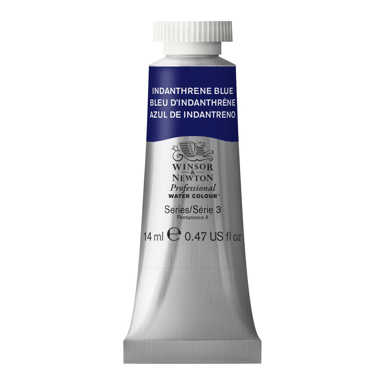 Winsor & Newton Professional Watercolor Indanthrene Blue 14ml - merriartist.com