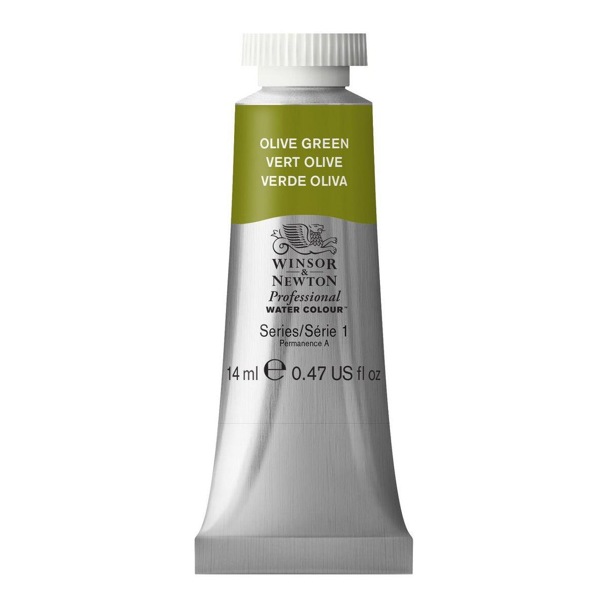 Winsor & Newton Professional Watercolor Olive Green 14ml - merriartist.com