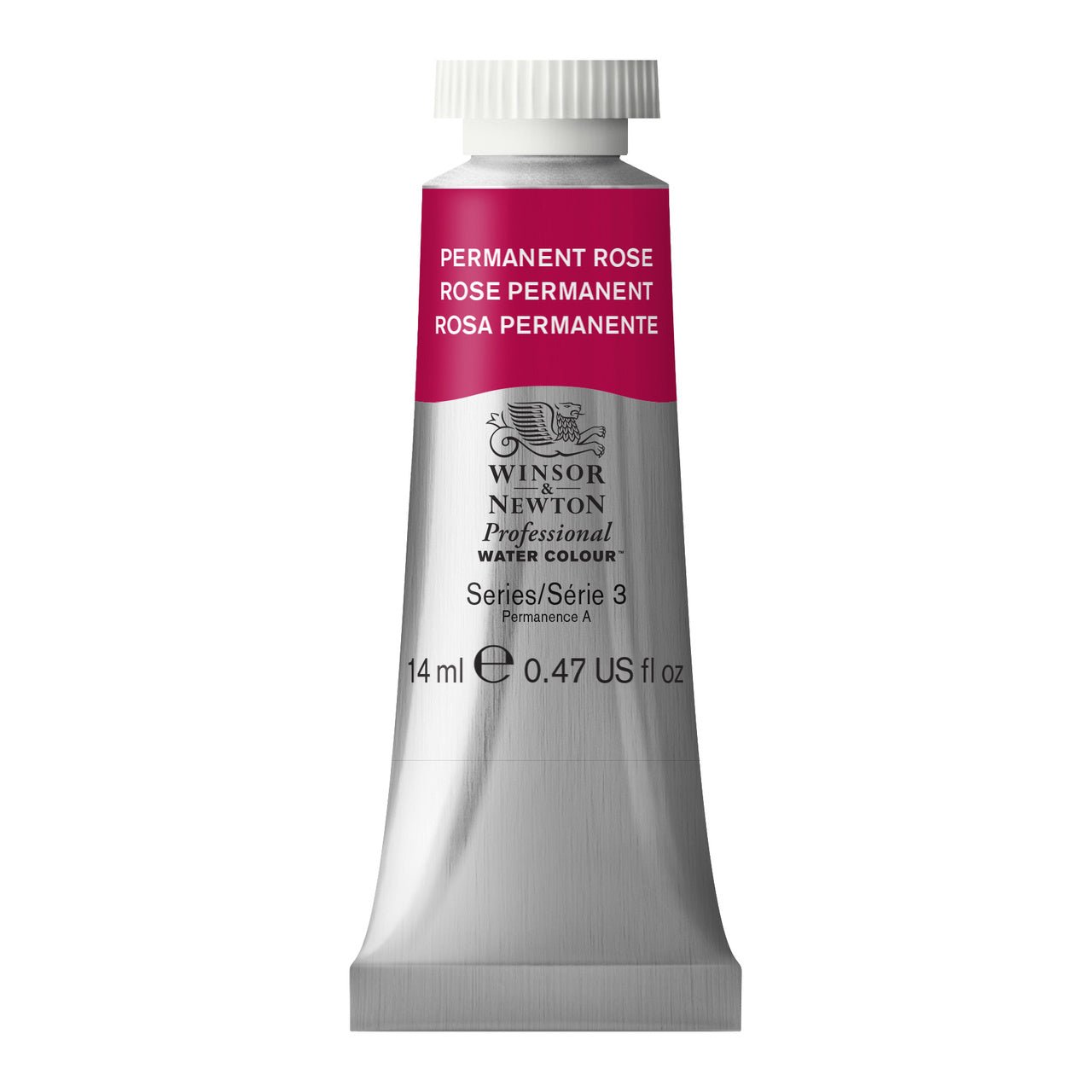 Winsor & Newton Professional Watercolor Permanent Rose 14ml - merriartist.com