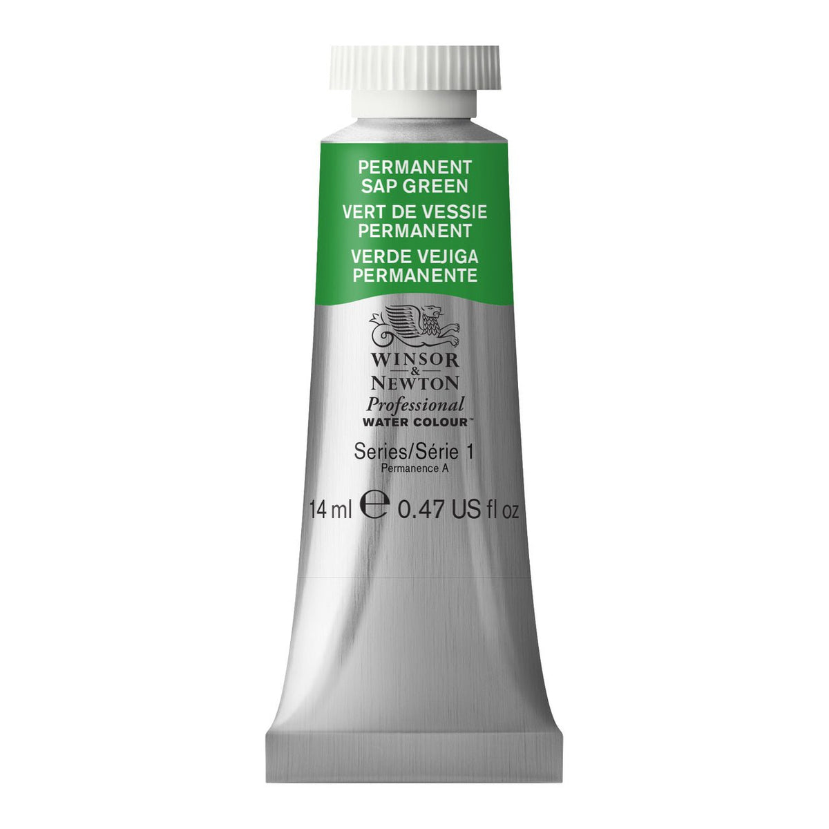 Winsor & Newton Professional Watercolor Permanent Sap Green 14ml - merriartist.com