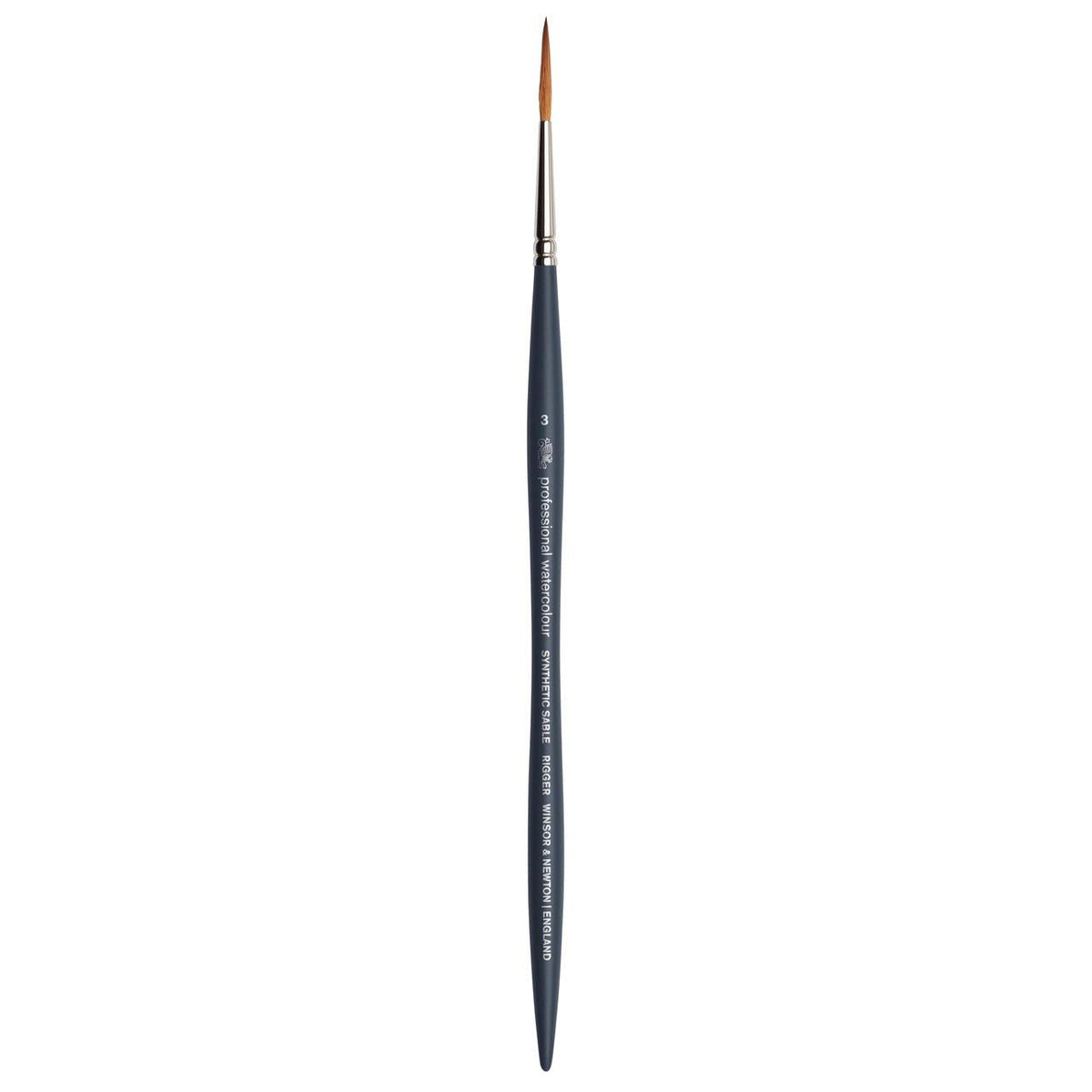 Winsor & Newton Professional Watercolor Synthetic Sable Brush - Rigger 3 - merriartist.com